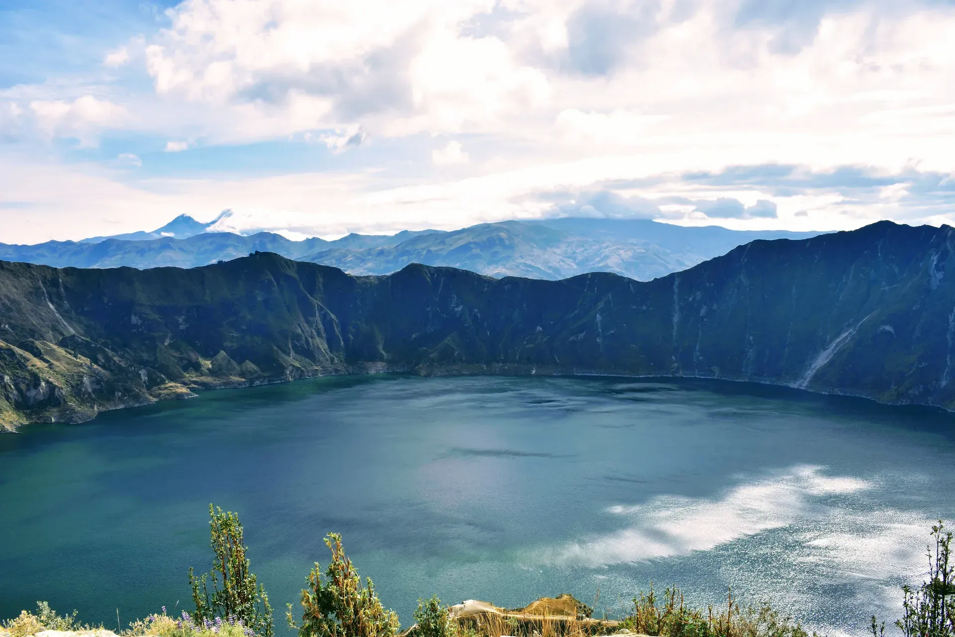 Quilotoa Lagoon