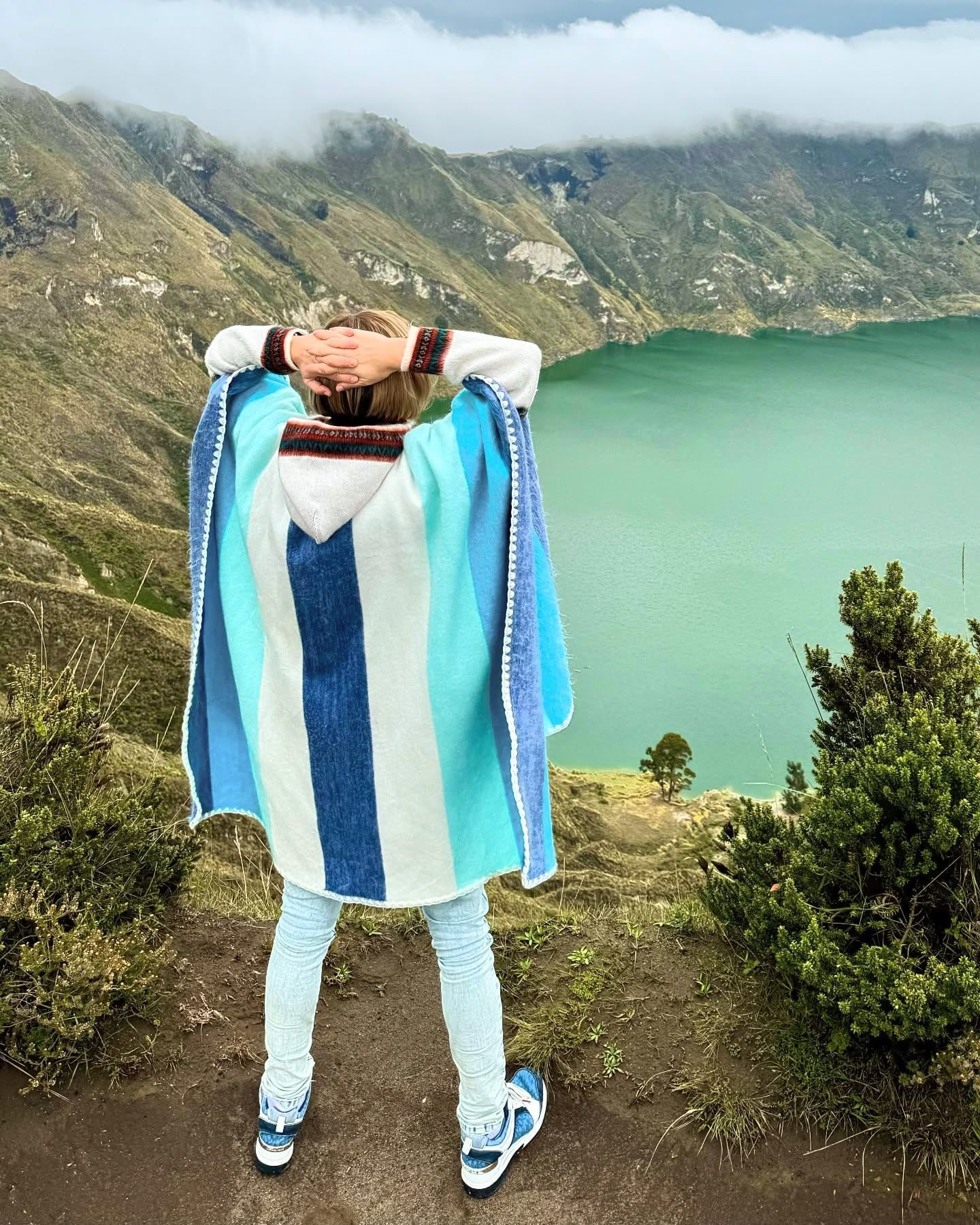 Besucherfoto einer Quilotoa-Lagune-Tour